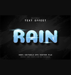 Rain Text Effect