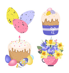 Easter Cakes Set