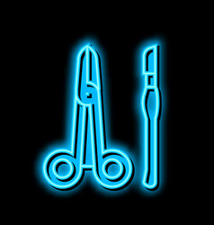 Equipment Surgery Neon Glow Icon