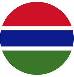 National Flag Of The World Gambia