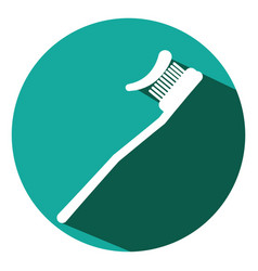 White Toothbrush On A Background