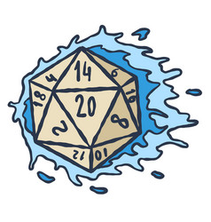 Dice D20 For Playing Dnd