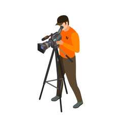 Cameraman Isometric