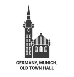 Germany Munich Old Town Hall Travel Landmark