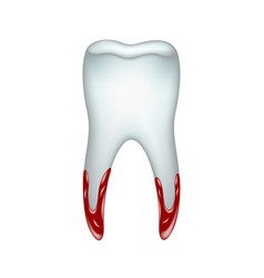 Pulled Tooth With Blood