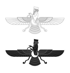 Ancient Sumerian Symbol Faravahar