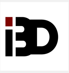 Bd Ibd Bid Initials Company Logo