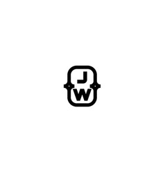 Jw Line Bold Concept Logo Initial Concept