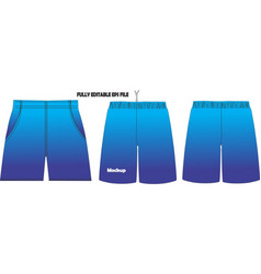 Basketball Uniform Shorts Mock Ups