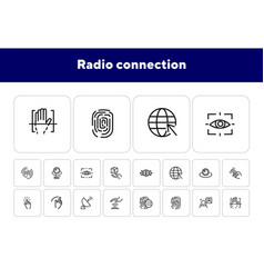 Radio Connection Icons