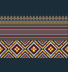 Geometric Background With Sacral Tribal Eth