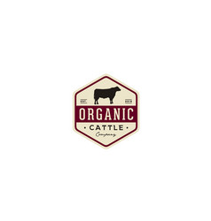 Cattle Angus Livestock Beef Meat Label Logo