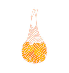 Eco Mesh Bag With Oranges