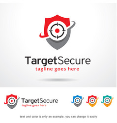 Target Secure Logo Template