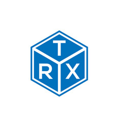 Tsx Letter Logo Design On Black Background