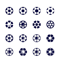 Set Of Modern Soccer Logo Template Football Logo