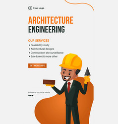 Architecture Engineering Portrait Template