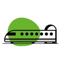 Side View Of A Train Icon