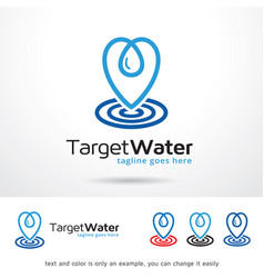 Target Water Logo Template