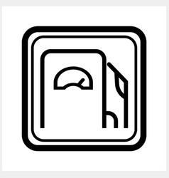 Gas Station Icon Isolated Gasoline Petrol Clipart