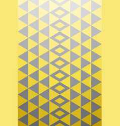 Triangle Shape Pattern Yellow Gray Gradient