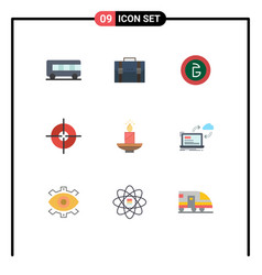 Set 9 Commercial Flat Colors Pack For Target