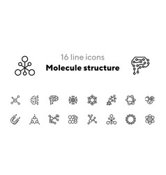 Molecule Structure Icon