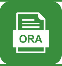 Ora File Document Icon