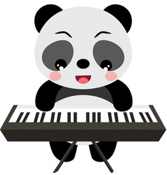 Funny Panda Playing The Piano