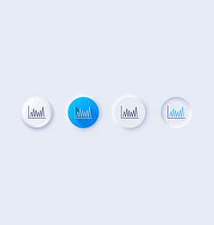 Line Chart Icon Financial Graph Sign Icons