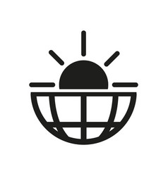 Sunrise Over Earth Icon