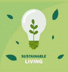 Sustainable Living Poster