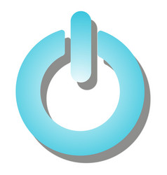 Gradient Power Button Icon