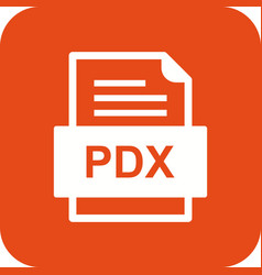 Pdx File Document Icon