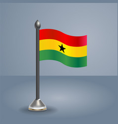 State Table Flag Of Ghana