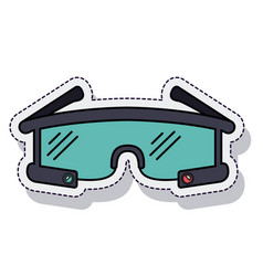 Smartglasses Wearable Isolated Icon