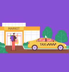 Taxi From Supermarket Composition