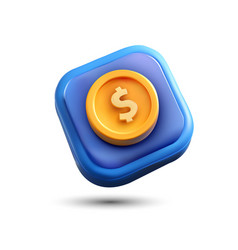 3d Money Icon 3d Finance Business