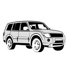 Travel Car Logo Suv Offroad Auto Icon