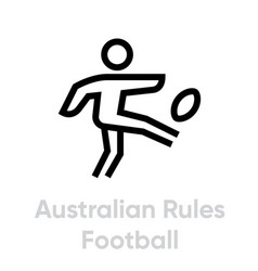 Australian Rules Football Sport Icons