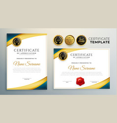 Premium Certificate Of Appreciation In