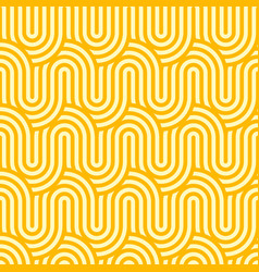 Yellow Ramen Noodle Seamless Pattern Background