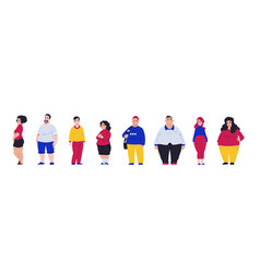 Body Positive Overweight Men And Women Suffer