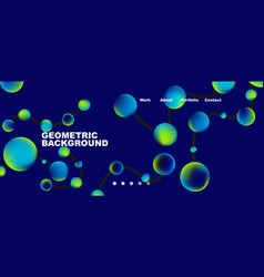 Network Concept Line Points Connections Geometric