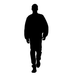 Standing Man Silhouette