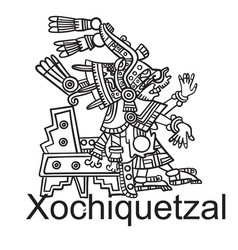 God Aztec Xochiquetzal