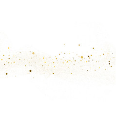 Light Gold Glitter Round Confetti Background