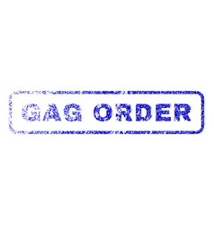 Gag Order Rubber Stamp