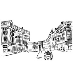 Sketch Of Regent Street