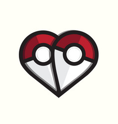 Pokemon Love Logo Template